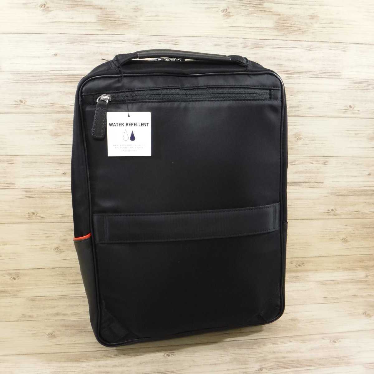 BB983izito обычная цена 25300 иен новый товар чёрный 2WAY кожа деловой рюкзак водоотталкивающий A4 размер выставить соответствует PC место хранения IS/ITsafi-ru937701