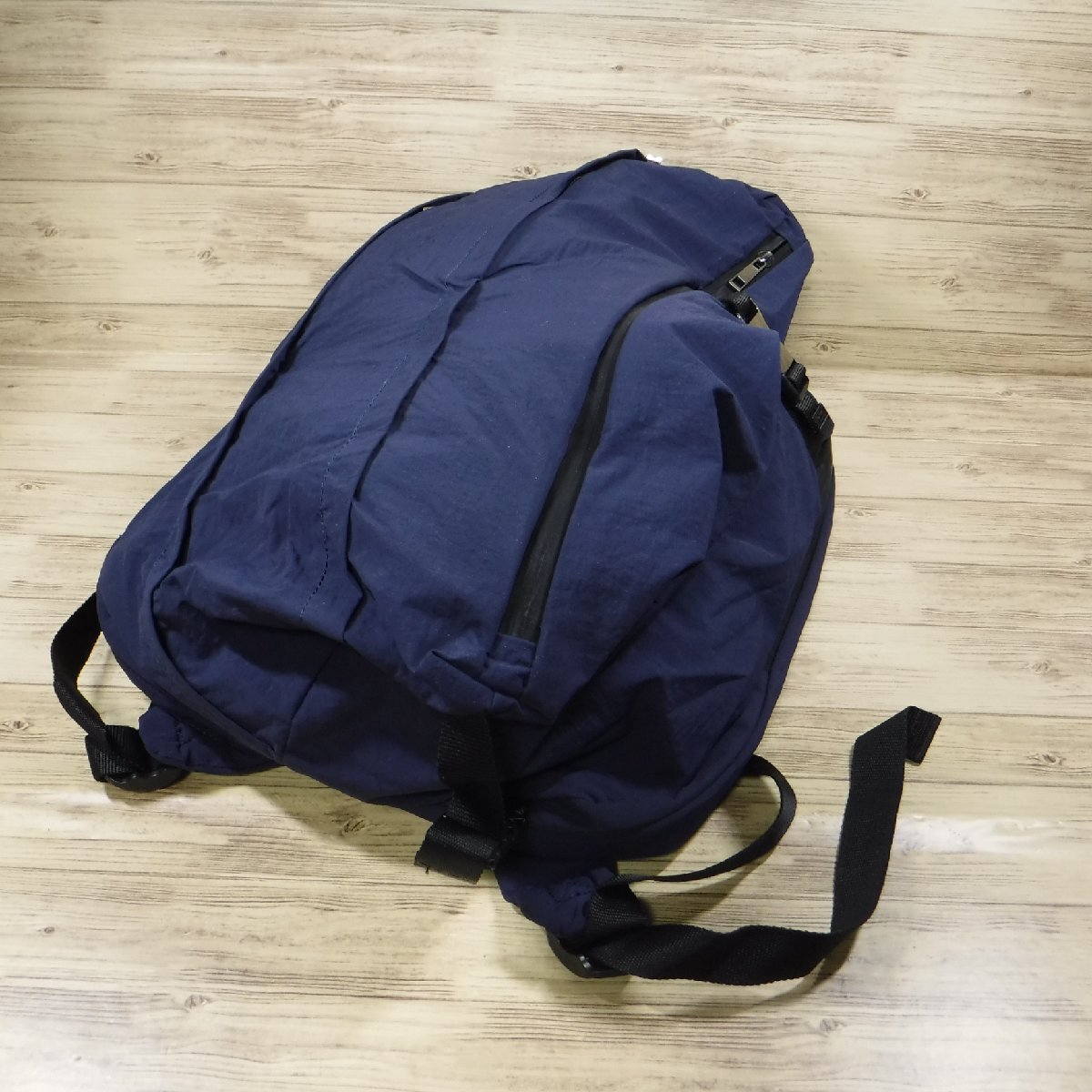 BB16senso Uni koJIU. rain regular price 28600 jpy new goods rucksack multifunction LAP top PC storage navy . manner Lucruca