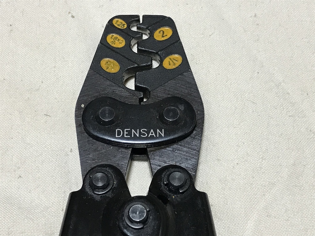 ジェフコム DENSAN デンサン マルチ圧着工具 DC-5M 電気工事士_画像3