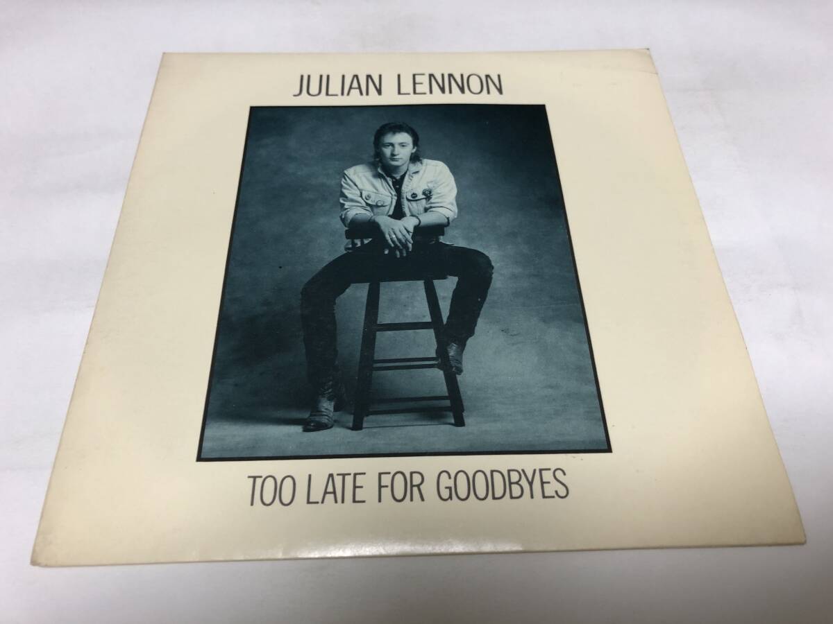 【EPレコード】TOO LATE FOR GOODBYES JULIAN LENNON_画像1