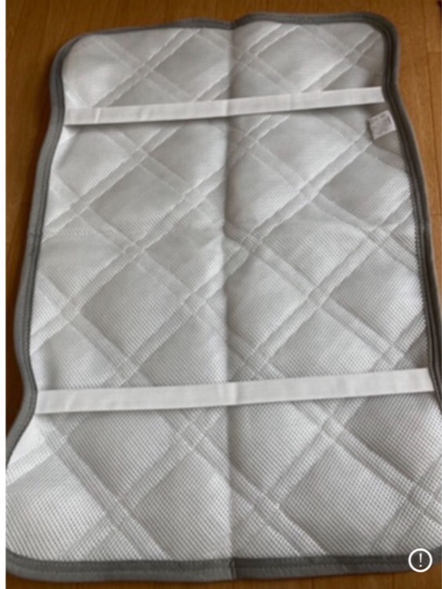 ひんやり枕マット　カバー　枕カバー　枕　ヒンヤリ　ブルー色　グレー色　50×70