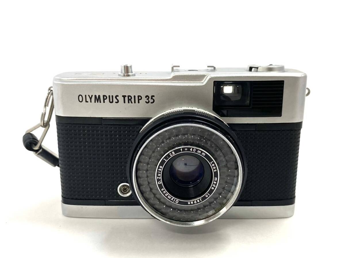 ★ OLYMPUS/オリンパス TRIP 35 Olympus D.Zuiko 1:2.8 f＝40mm レンズ フィルムカメラ レンジファインダー (48322I1)_画像2