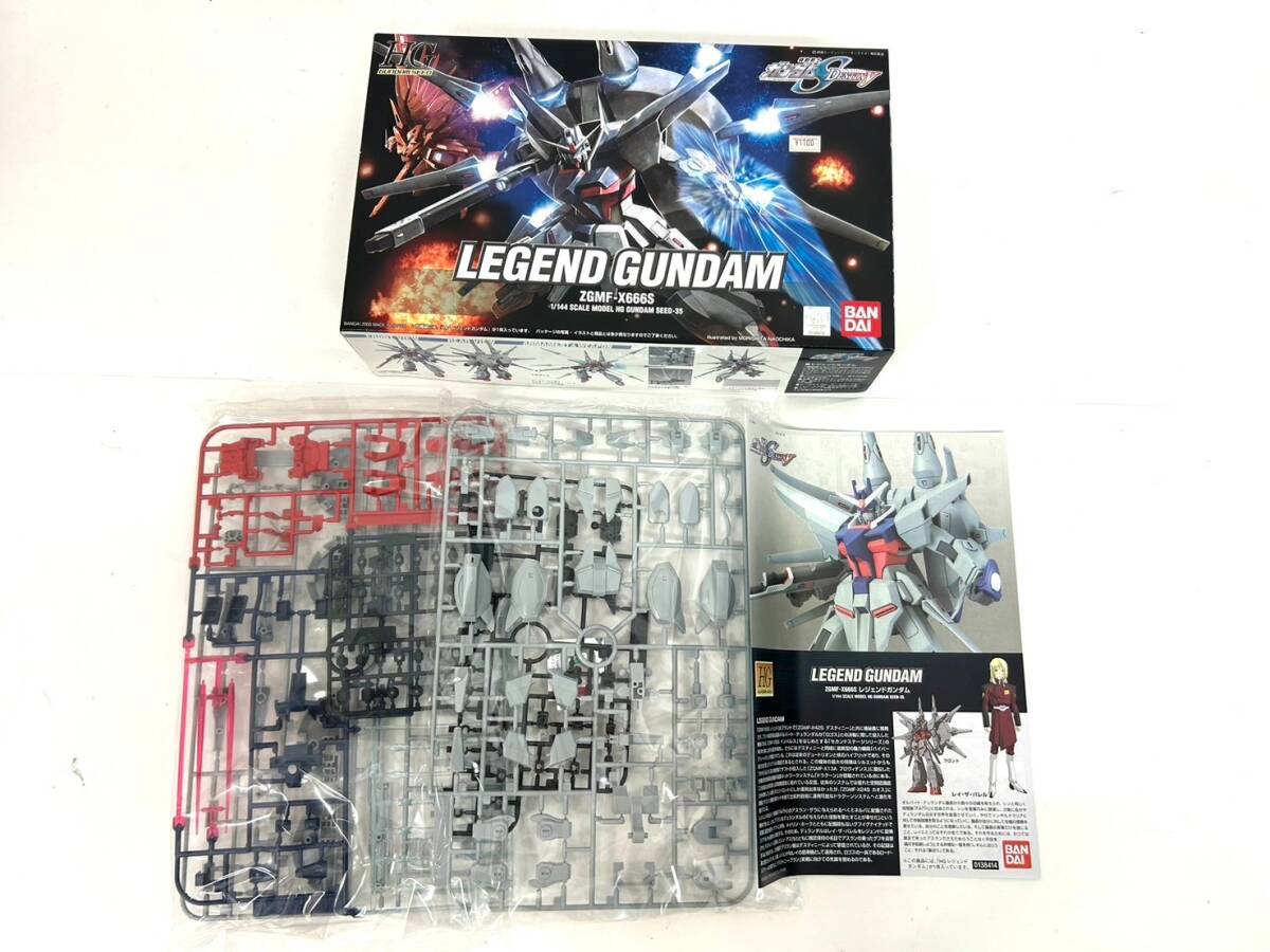 [ not yet constructed ] plastic model . summarize 5 point Bandai HG Mobile Suit Gundam SEED DESTINY Destiny Gundam / blur same1/144 plastic model (48652MT12)