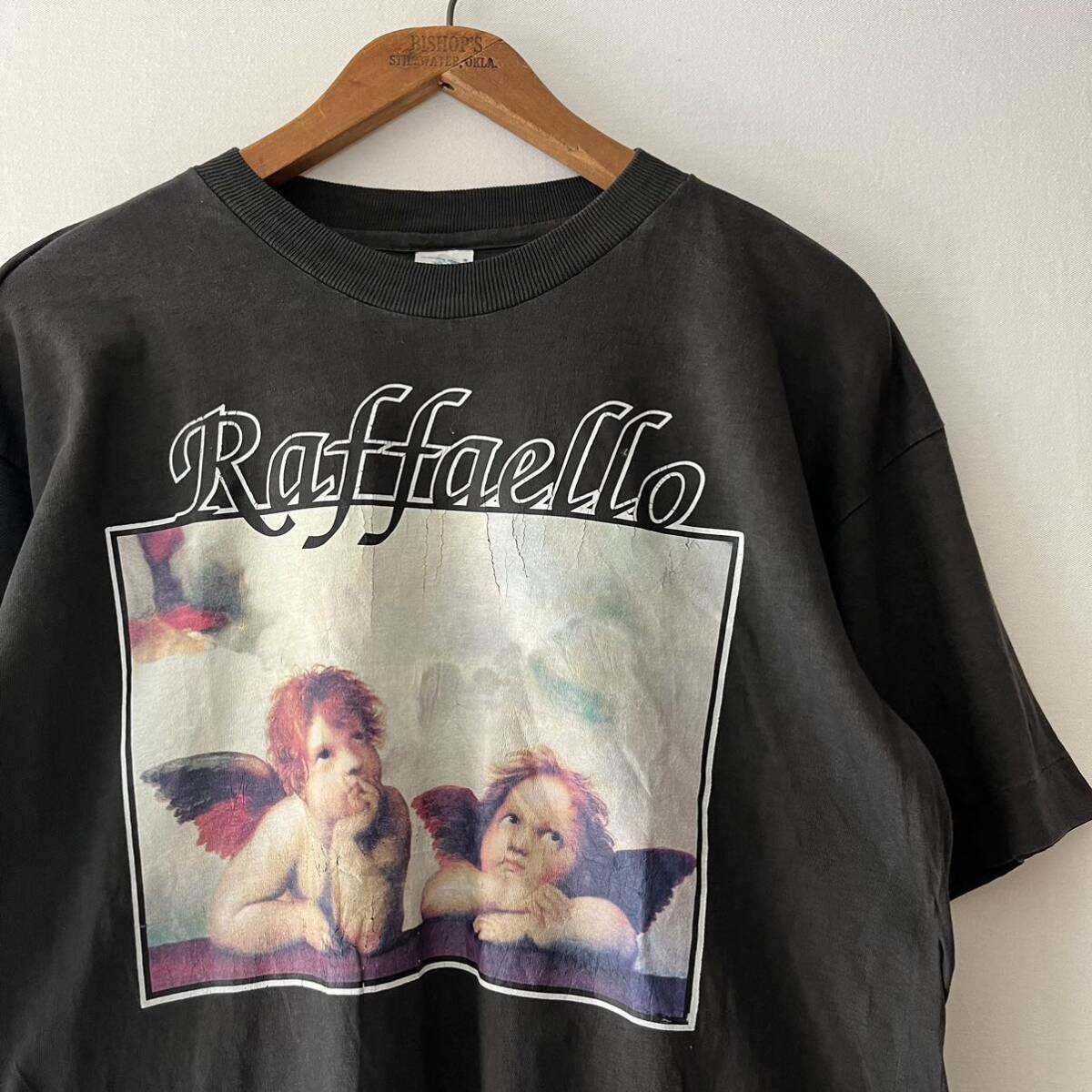 90s 00s ラファエロ 2人の天使 Tシャツ XL ビンテージ 90年代 二人の天使 ふたりの天使 アート ヴィンテージ_画像1