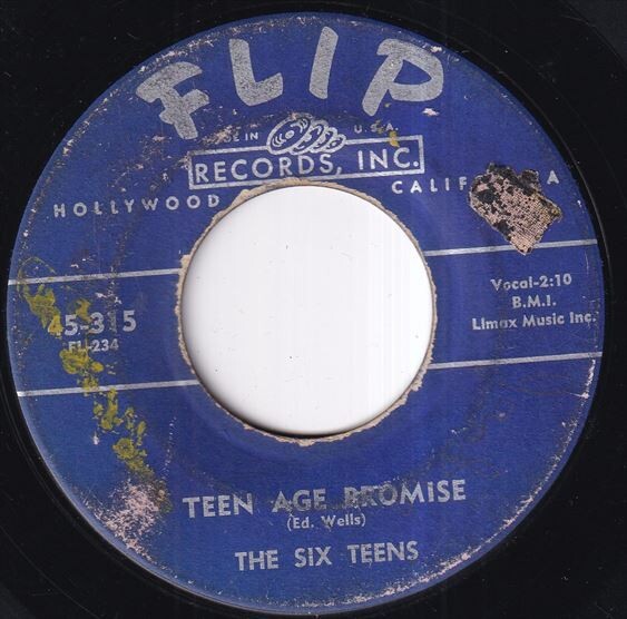 The Six Teens - A Casual Look / Teen Age Promise (C) OL-R522_画像2