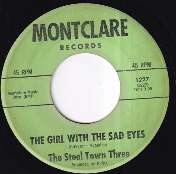 The Steel Town Three - Rock Mountain / The Girl With The Sad Eyes (A) FC-R140の画像1