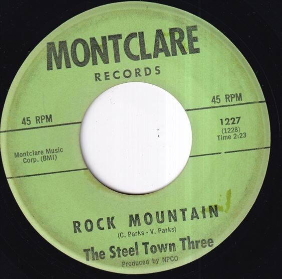 The Steel Town Three - Rock Mountain / The Girl With The Sad Eyes (A) FC-R140の画像2