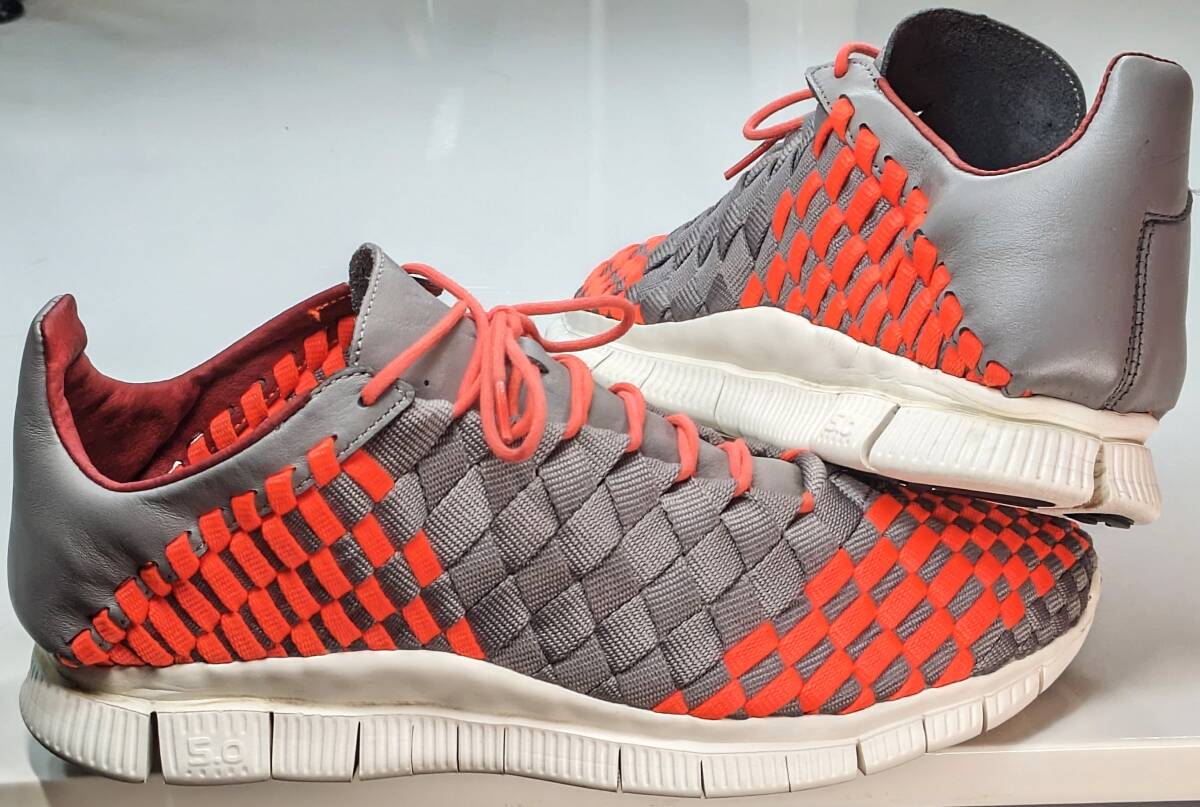 【美品・USED/限定モデル/本革天然皮革/正規店購入】NIKE FREE INNEVA WOVEN モデル メンズ・スポーツシューズ   サイズ＝28.0ｃｍの画像2