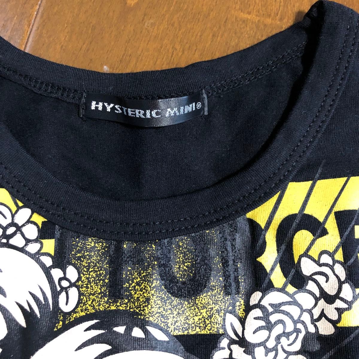 ヒステリックミニ　HYSTERIC MINI タンクトップ　ノースリーブ　袖なしTシャツ　こども服　ヒスミニ