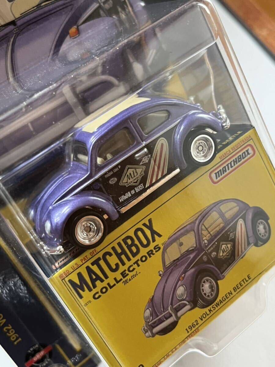 MB 1962 VOLKSWAGEN BEETLE フォルクスワーゲン　ビートル　メタリックパープル　マッチボックス_画像2