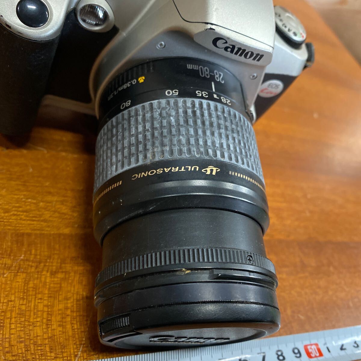 Canon EOS Kiss レンズ ボディ フィルムカメラ ウルトラソニック　28-80mm EF 1:3.5-5.6 Ⅳ zoom 使い方分からない　高そう　一眼レフ_画像5