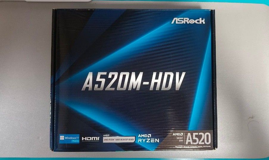 ASRock A520M-HDV マザーボード　新品未使用品