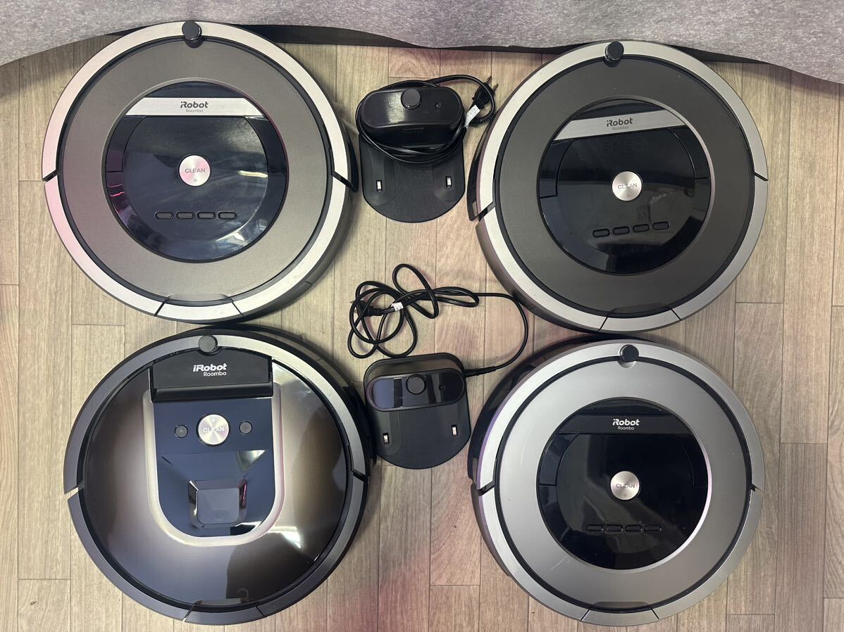 Robot Roomba ロボット掃除機ルンバ iRobot Roomba 980（1台） 充電器付き●現状品※通電動作未確認 (ジャンク品)_画像1