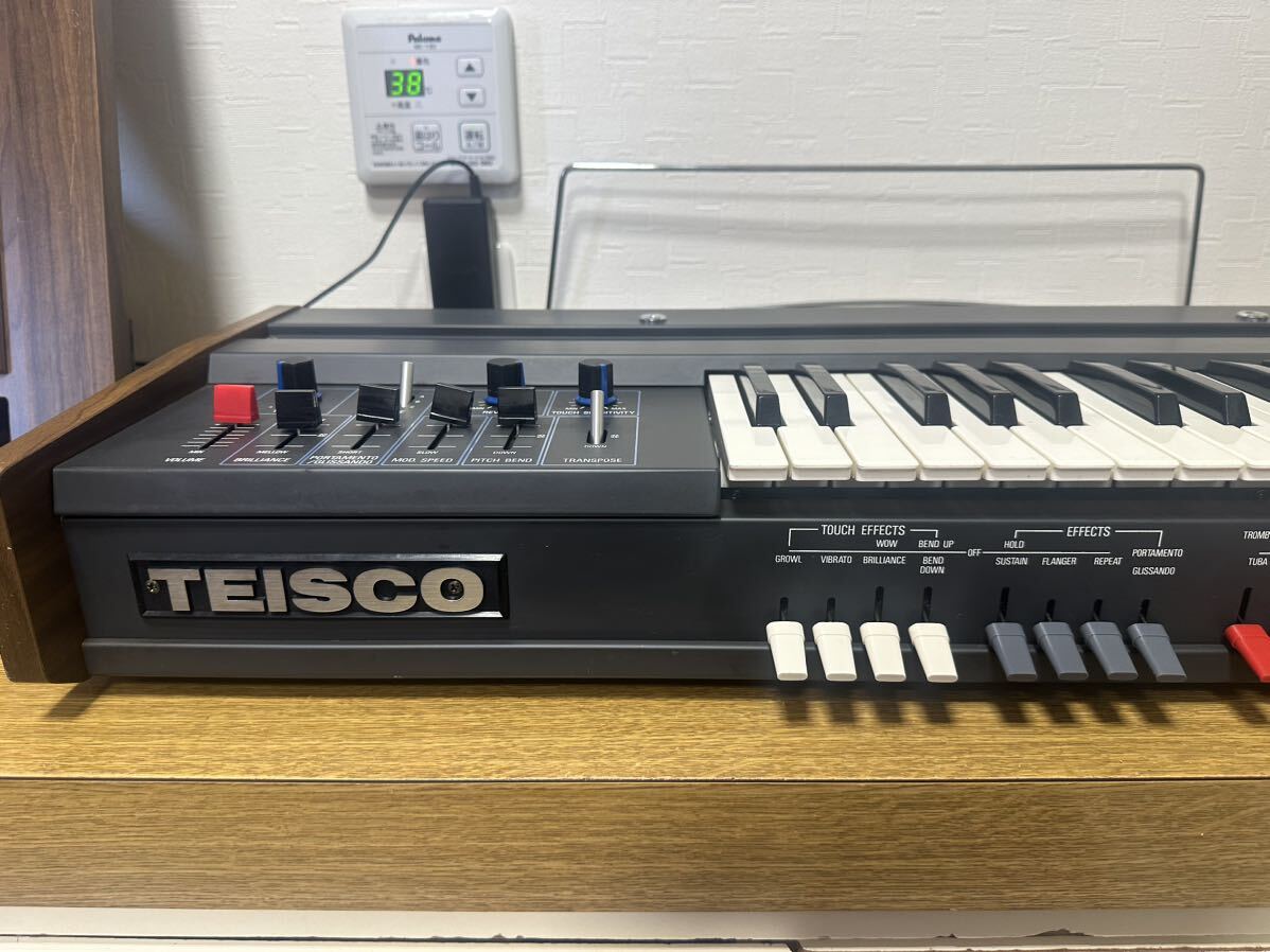 ( rare )Teisco S100P synthesizer Synth organ * present condition goods * electrification verification only sound out operation not yet verification 