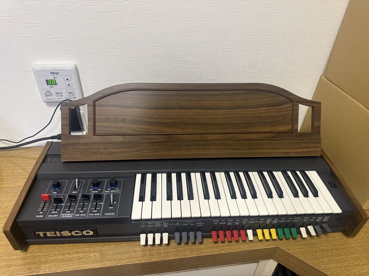 ( rare )Teisco S100P synthesizer Synth organ * present condition goods * electrification verification only sound out operation not yet verification 