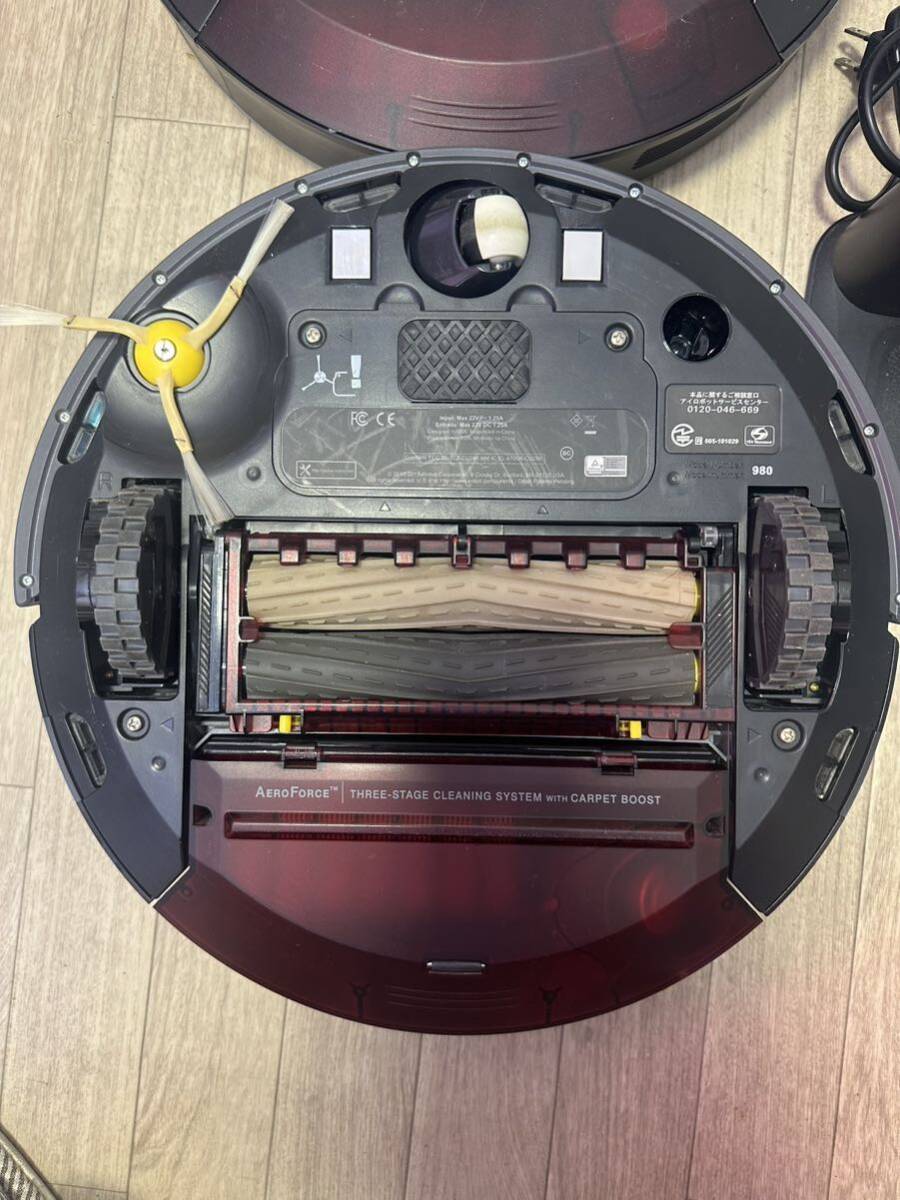 Robot Roomba ロボット掃除機ルンバ iRobot Roomba 980（1台） 充電器付き●現状品※通電動作未確認 (ジャンク品)_画像4