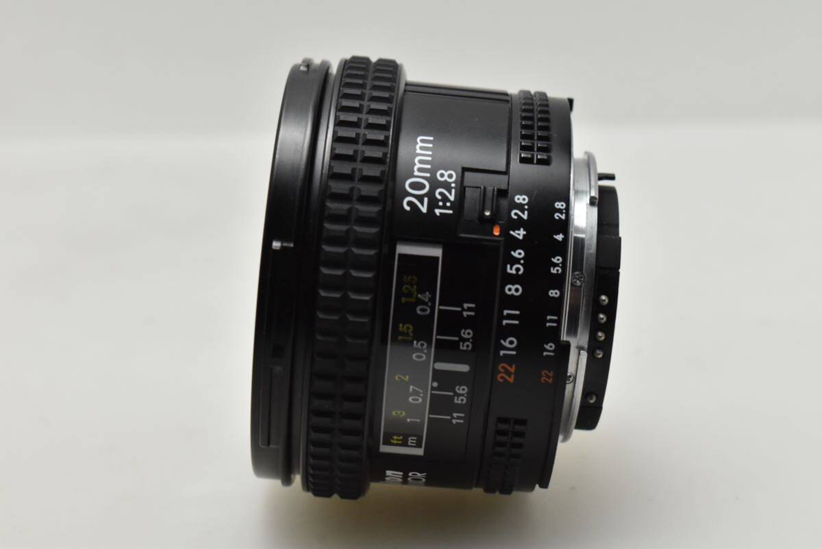 【A品】NIKON ニコン AF 20mm F2.8 ［000013150B］_画像4