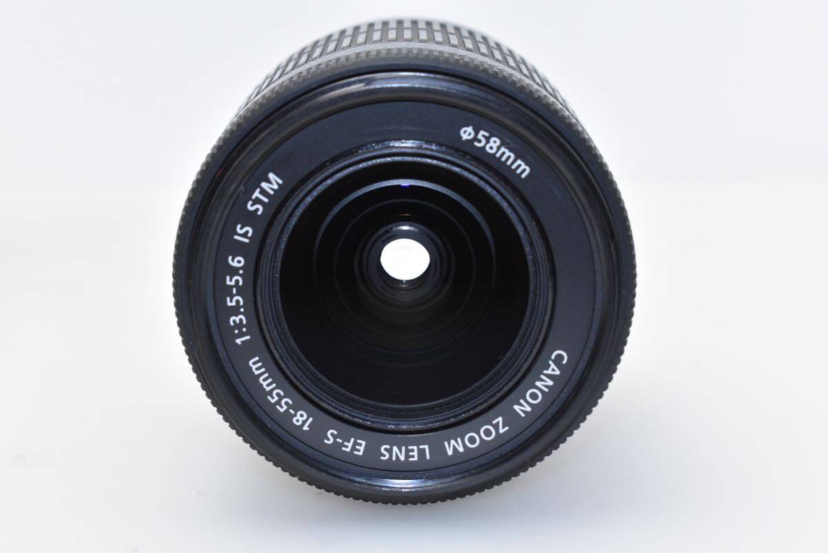 【B品】 CANON キヤノン EF-S 18-55mm F4-5.6 IS STM［00004150］_画像2