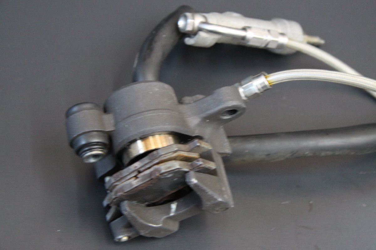 NSR250R(MC21) original rear brake around set, caliper, master, Pro to made hose attaching!
