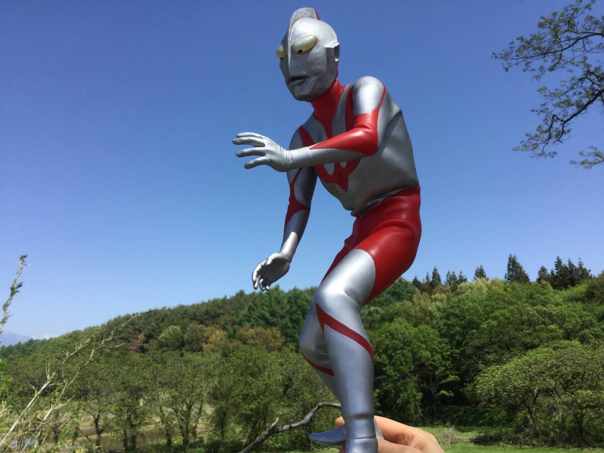  Ultraman (A модель )/ mega sofvi комплект переиздание конечный продукт Kaiyodo 