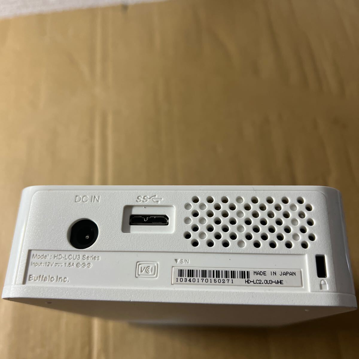 BUFFALO USB3.0用 外付けHDD 2TB HD-LC2.0U3-WHE の画像3