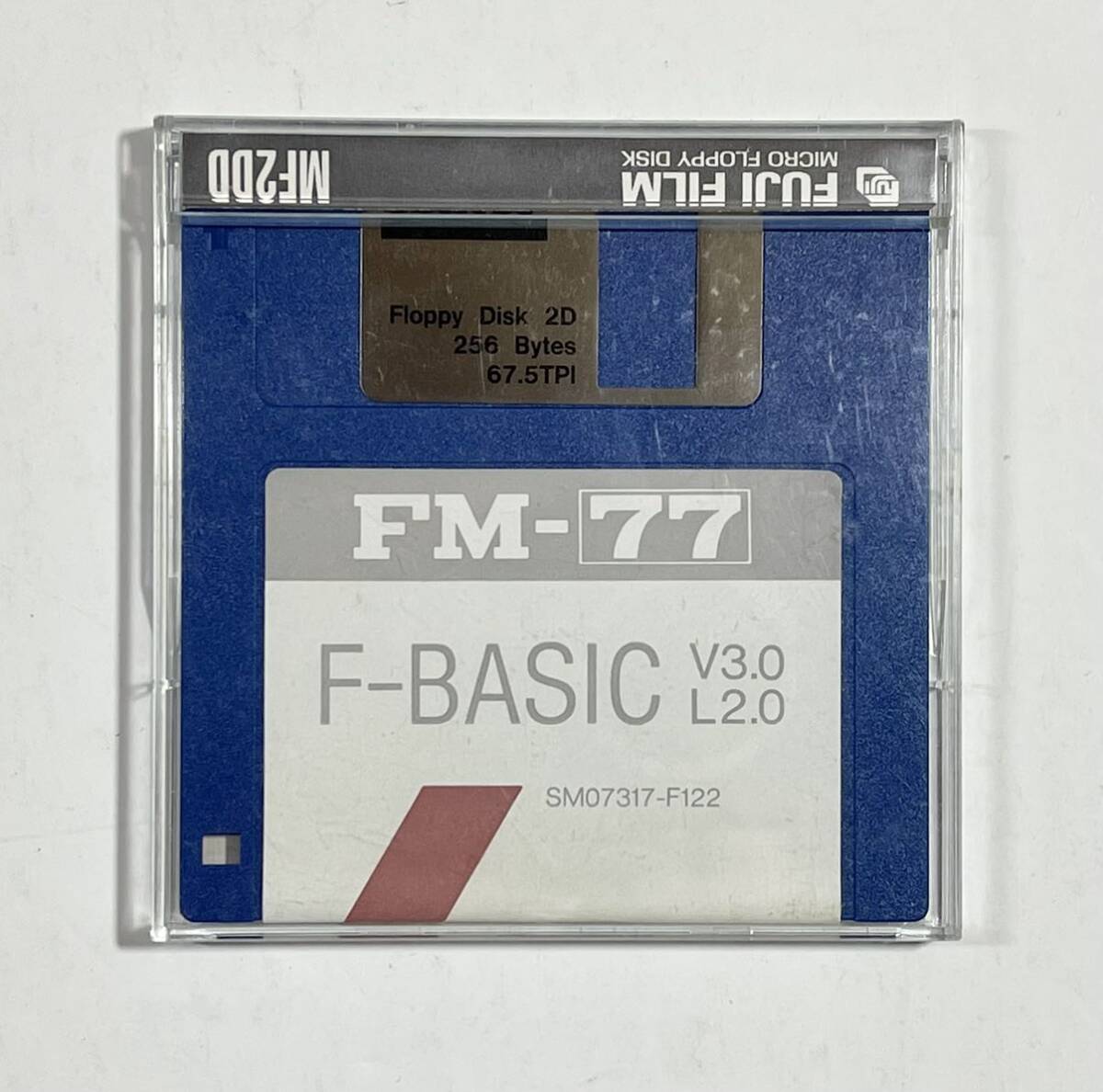 FM-77 F-BASIC V3.0 V2.0 システムディスク_画像4