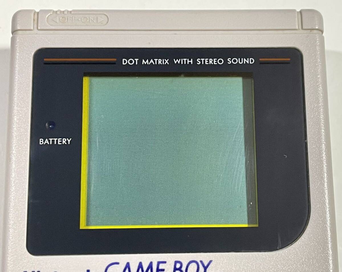 [動作品:美品] 初代 ゲームボーイ 本体 DMG-01 任天堂 Nintendo GAMEBOY _画像3