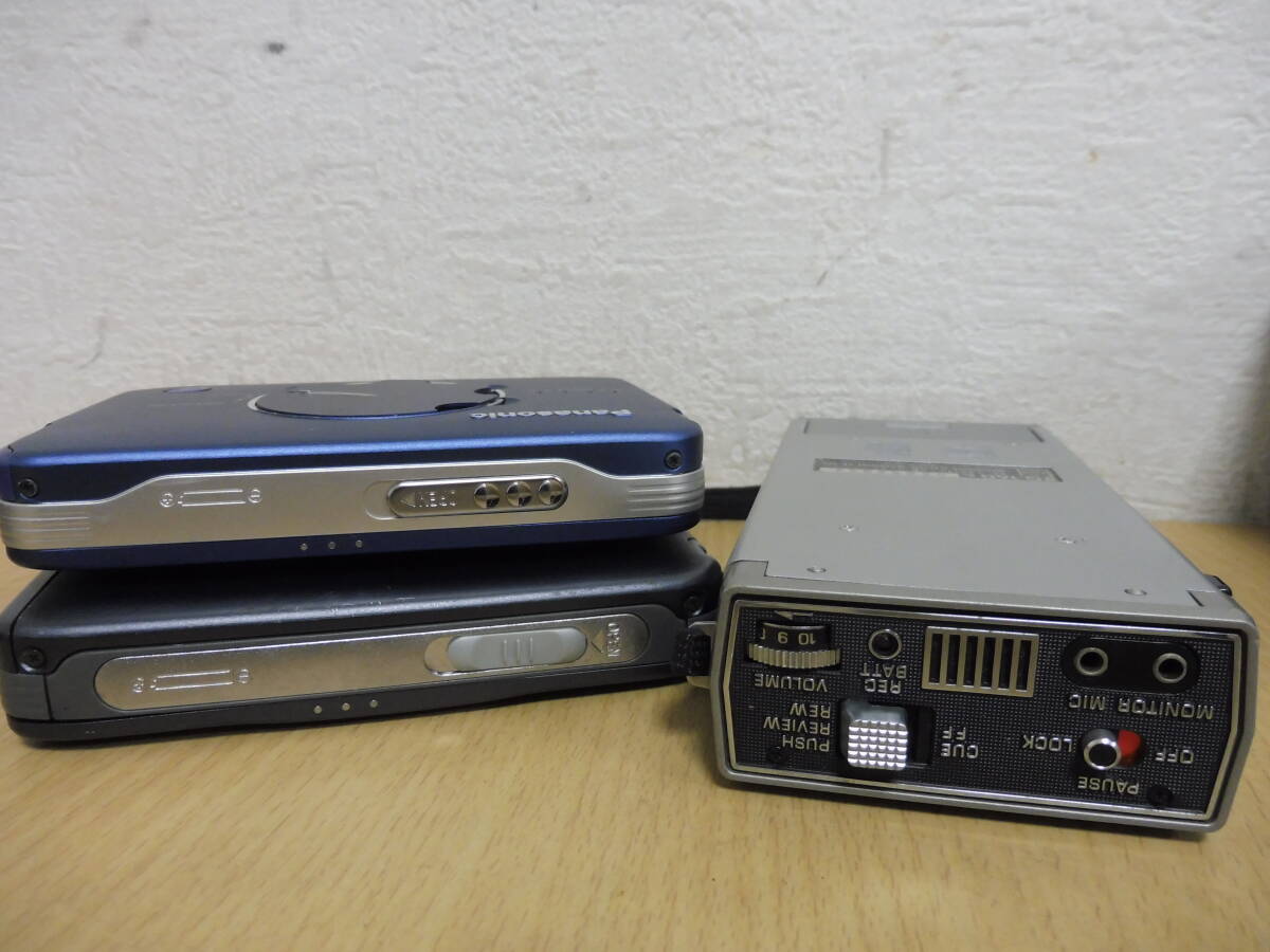 「6053/T3C」まとめて11点 Panasonic パナソニック NATIONAL カセットレコーダー カセットプレーヤー ラジカセ RQ-SX60 中古 ジャンク _画像8