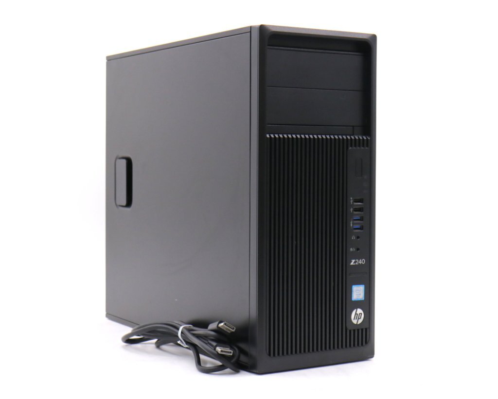 hp Z240 Tower Workstation Xeon E3-1270 v6 3.8GHz 32GB 512GB(SSD)+1TB(HDD) Quadro P2000 Windows10 Pro for Workstations 64bit_画像1