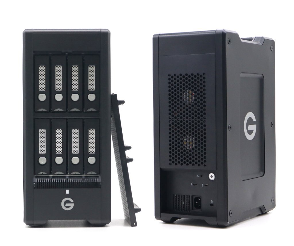 Western Digital(G-Technology) G-SPEED Shuttle XL with Thunderbolt 3 80TB Journaled HFS+ формат settled возможно . type 8 Bay RAID хранение 