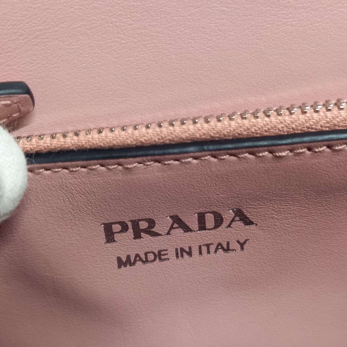 美品 PRADA プラダ チェーンショルダーバッグ クラッチバッグ 2WAY ターンロック 希少 パーティバッグ 