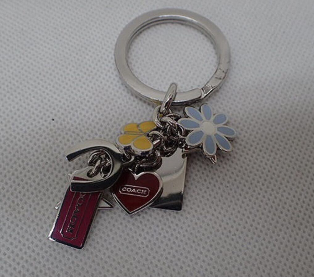  Coach key holder key ring key charm beautiful goods 