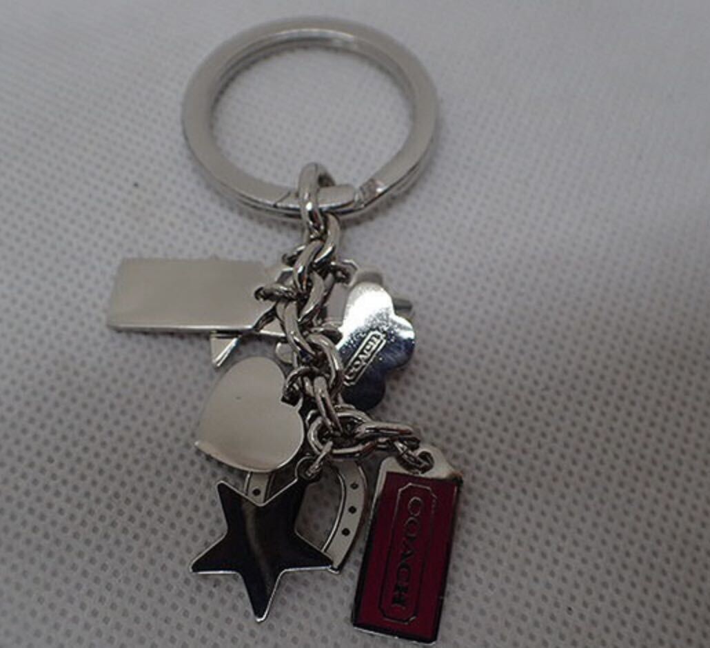  Coach key holder key ring key charm beautiful goods 