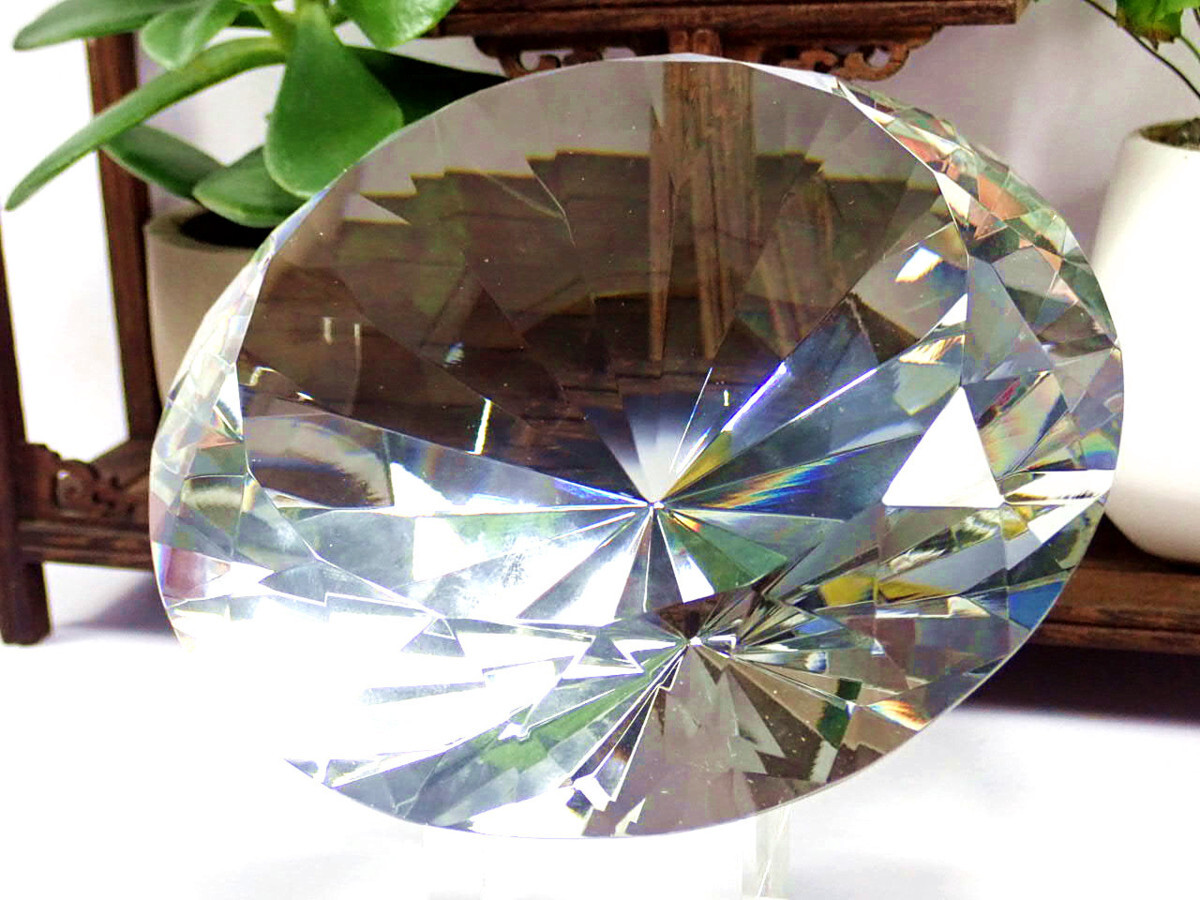 約：1829g超綺麗ダイヤモンド水晶179U8-132U148b_画像6