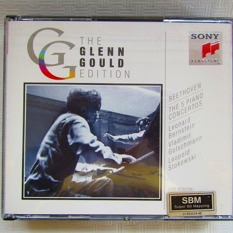 【墺盤3CD】グレン・グールド「ベートーヴェン：ピアノ協奏曲全集」1957～66年_画像1