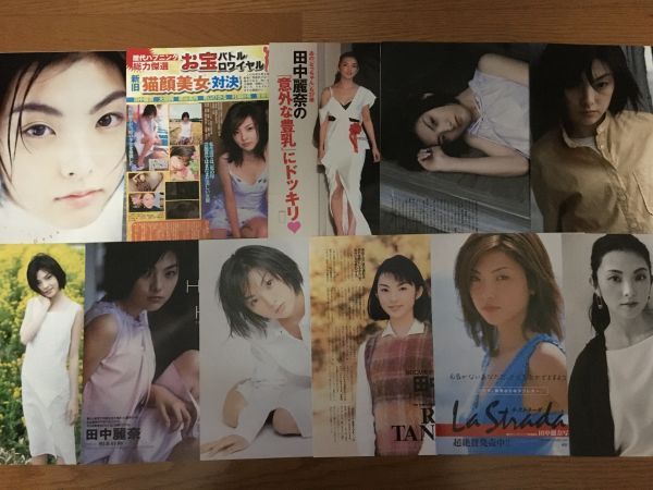  Tanaka Rena *70 page minute * scraps 7863 large amount 