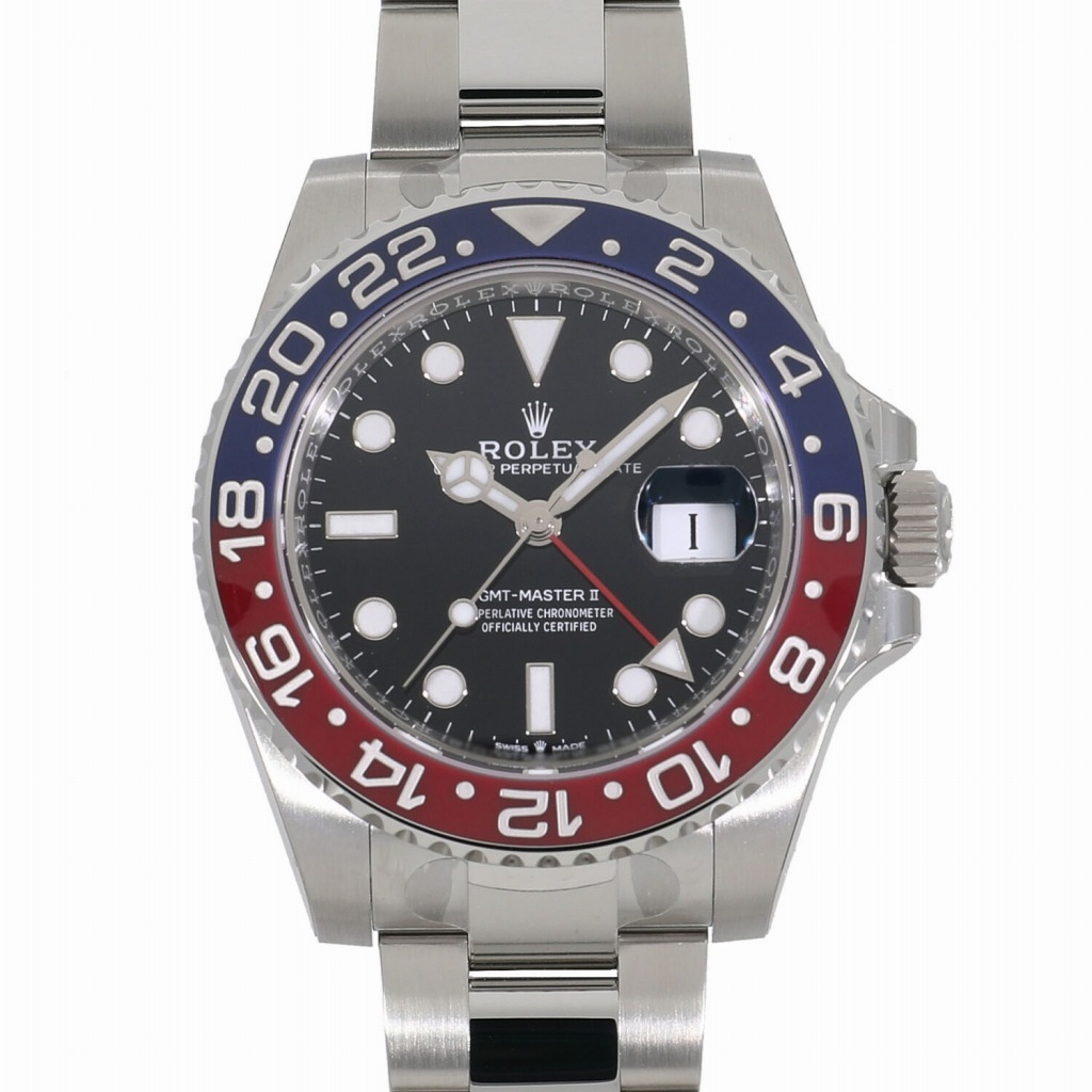 ロレックス GMTマスター II 126710BLRO ブラック メンズ 新品 送料無料 腕時計_画像1