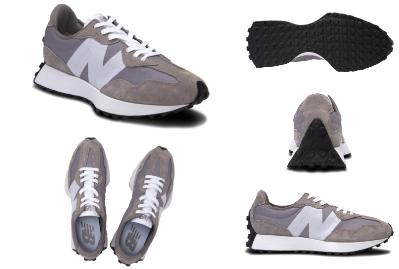 【お買い得2足セット・定価2万3980円・廃版人気カラー】 ニューバランス New Balance MS327SAC MS327 SAB グレー ブラック 27.5cm 大谷翔平_画像3