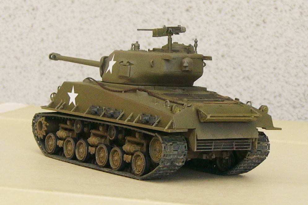 製作完成品■タミヤ　1/48　アメリカ　M4A3E8 シャーマン イージーエイト_画像3