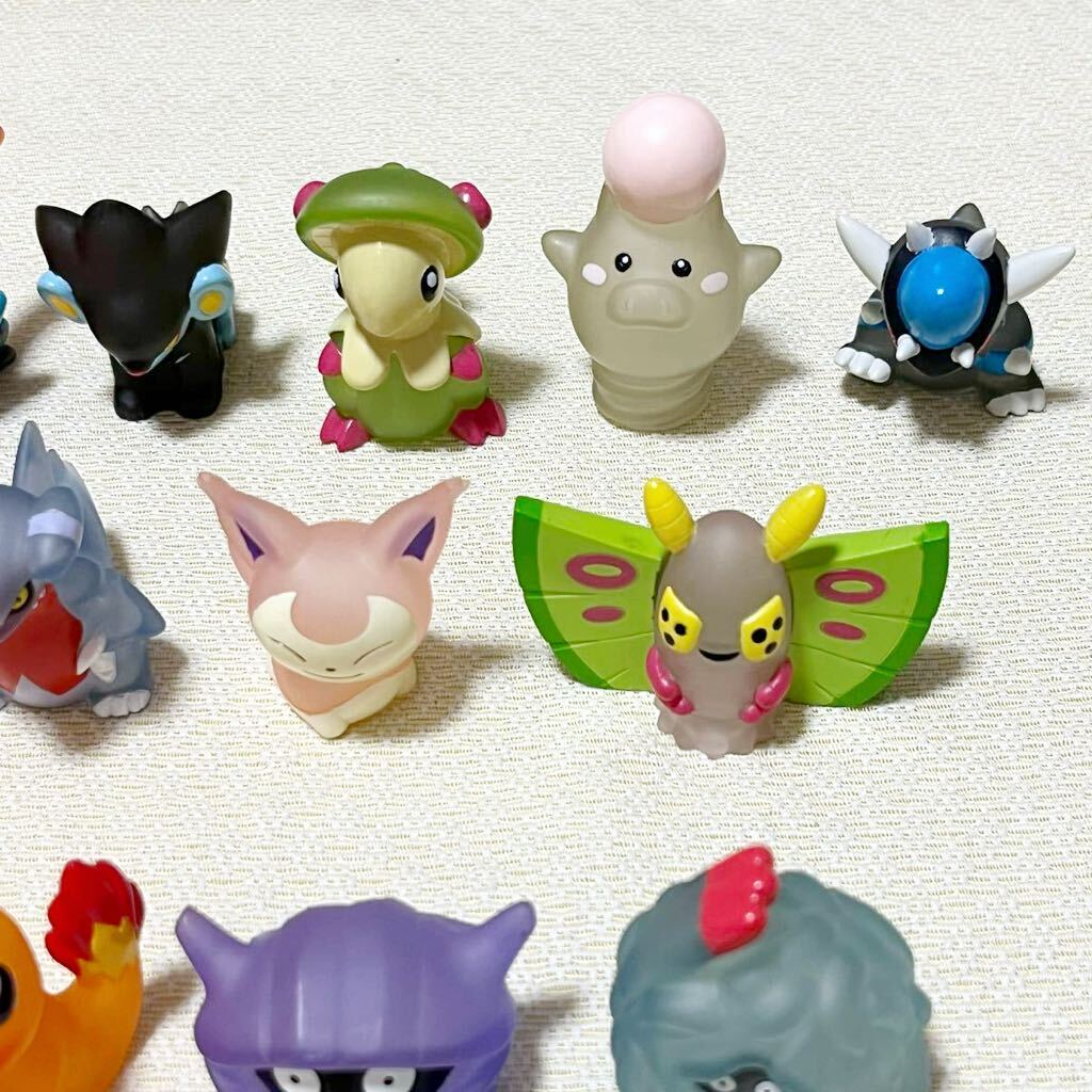 ポケモンキッズ クリア 20体セット シェルダー ガバイト チルット パルキアなど まとめ売り 指人形 ソフビ フィギュア レア_画像5