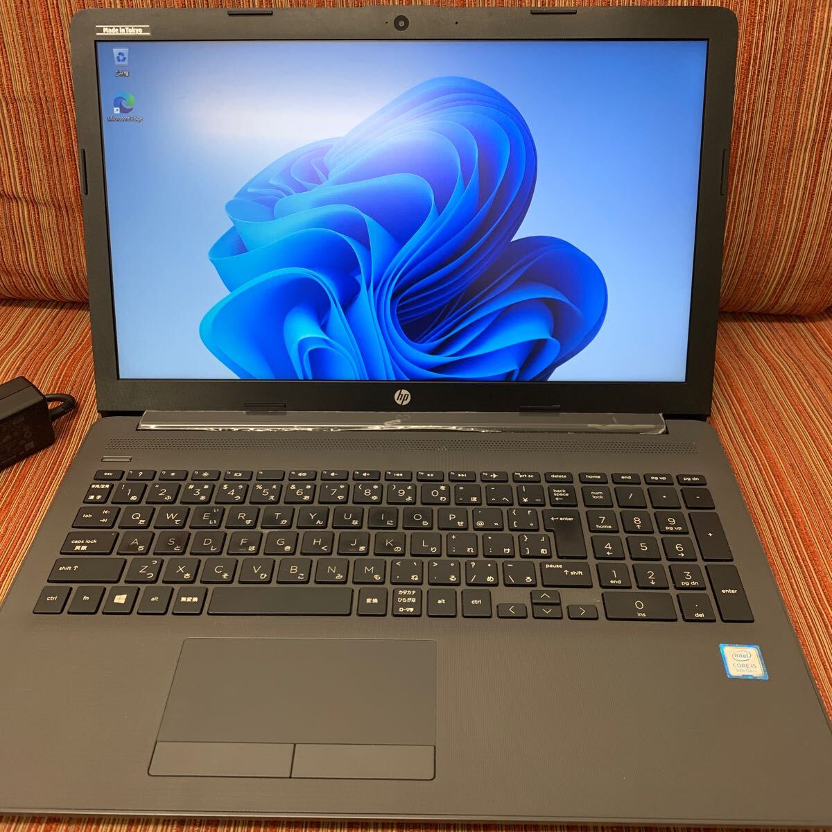 HP 250 G7 第8世代 Core i5 8265U 1.60GHz / 8GB / 500GB / DVDマルチ / Windows 11 Pro / Officeなし 15型 ノート PC パソコン　④_画像2