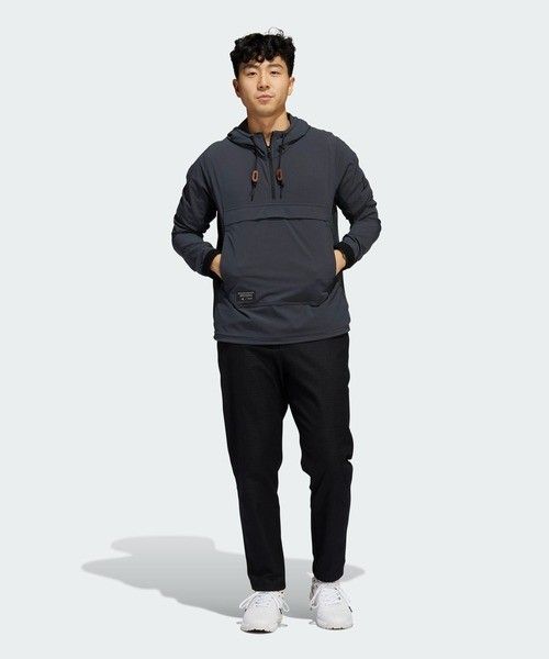 新品 adidas GOLF アディクロス ハーフジップ プルオーバー アノラックパーカー【XL】定価15,000円 春夏