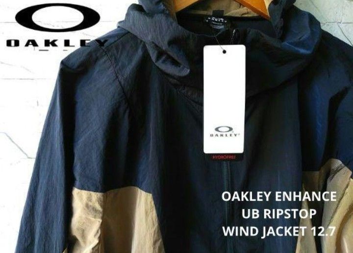 新品 OAKLEY(オークリー)ウインドフルジップジャケット【JPN/L】定価8,250円 ウインドブレーカー