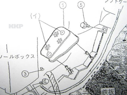 ダイハツ ムーヴ(L900S,L910S)フットレスト ＡＴ用の画像3