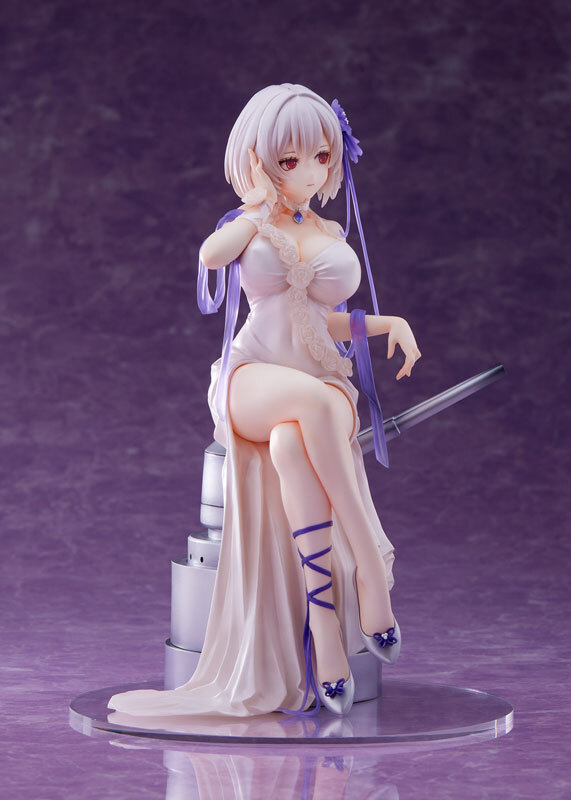  new goods unopened domestic regular goods azur lane si rear s white rose 1|7 final product figure 