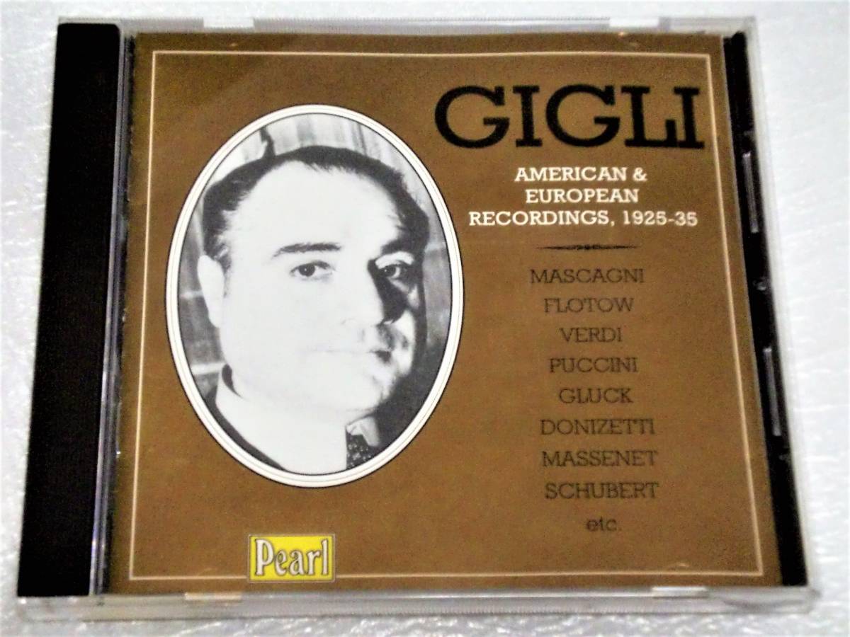 CD　AMERICAN & EUROPEAN RECORDINGS 1925-35/ジーリ/GEMM CD 9033/英盤_画像1
