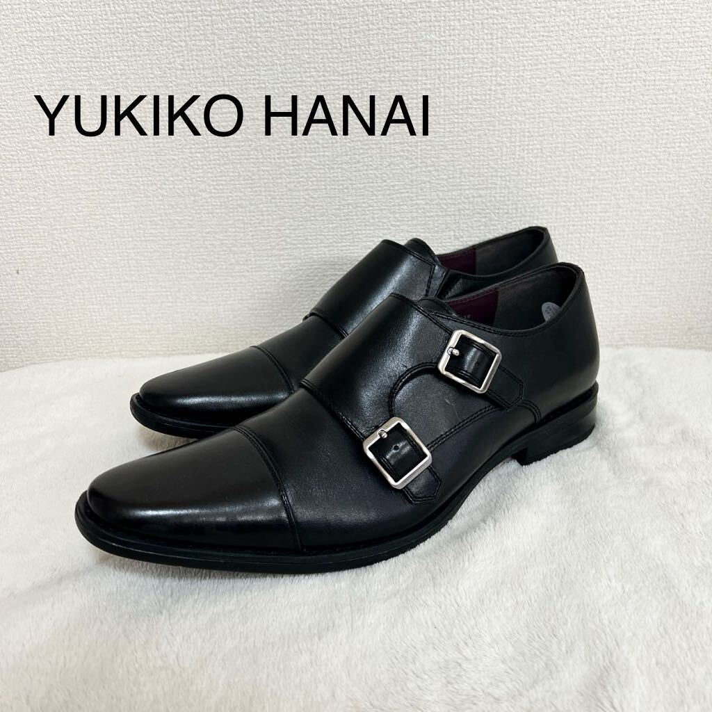 YUKIKO HANAI ビジネスシューズ シューズ ブラック 黒 27.0cm THR-64の画像1