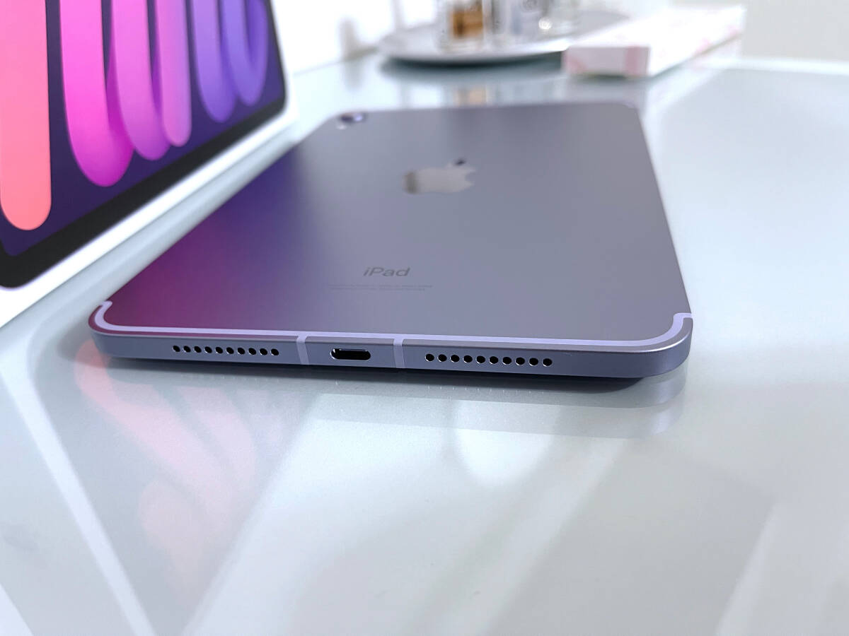 [ beautiful goods * as good as new ]iPad mini 6 Wi-Fi+Cellular Apple Pencil no. 2 generation set 64GB purple SIM free 