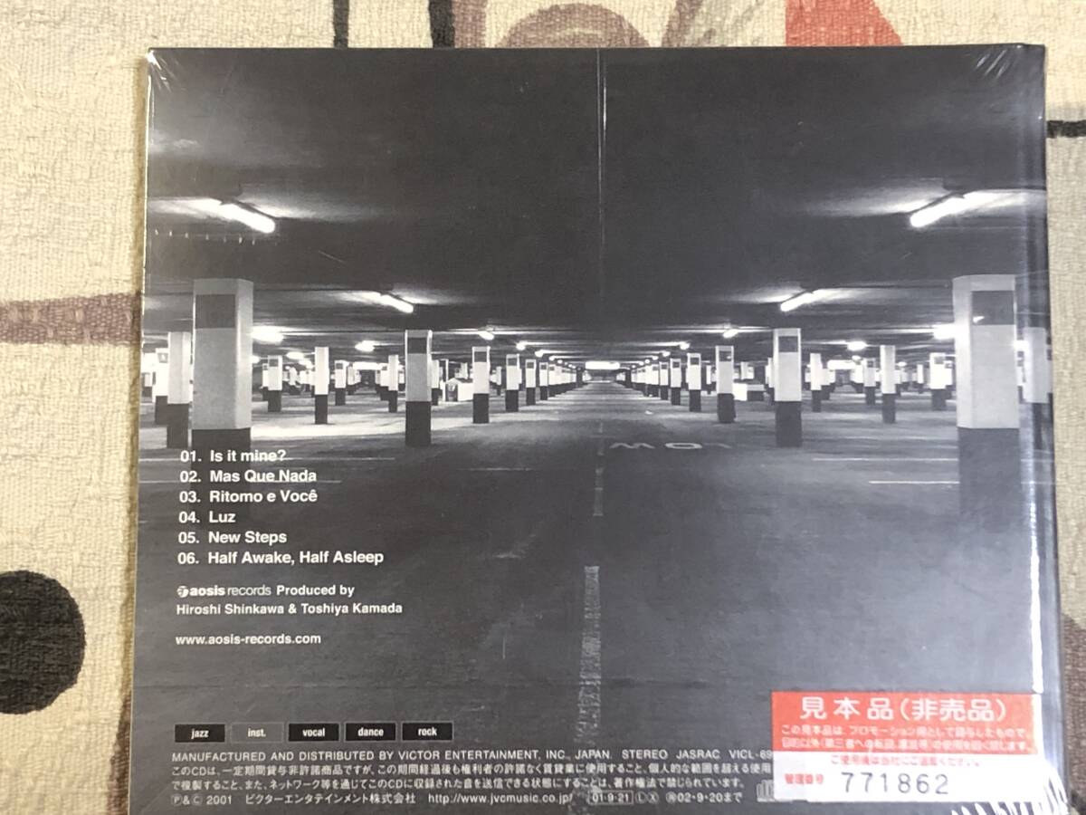 ★未開封★非売品CD　res. 藤田哲司/石川哲也「 ins;outs」 見本盤 　promo only レア盤　japan mint sample　unopened FUSION AOR JAZZ_画像3