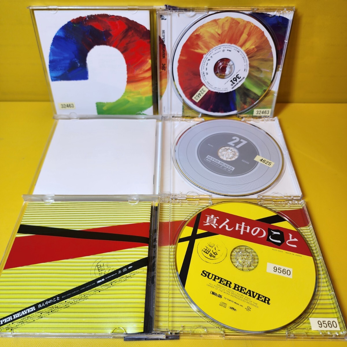 ※新品ケース交換済み　SUPER BEAVER　CD8枚セット_画像3